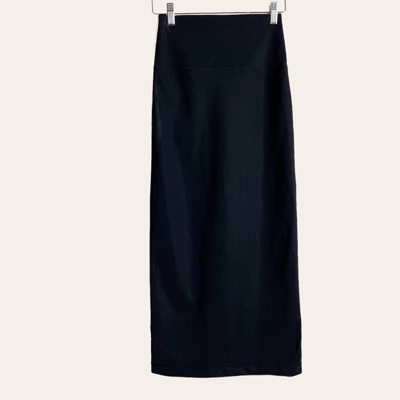 Wardrobe NYC Black White Side Panel Stretch Tube Skirt Size S - Picture 1 of 6
